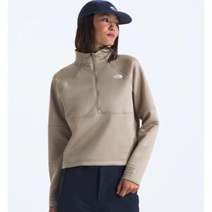 The North Face Dotknit Thermal Quarter-Zip Pullover M
